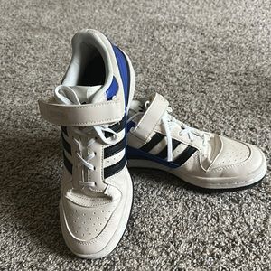 Adidas Forum low Cream, Black & blue size 7 1/2